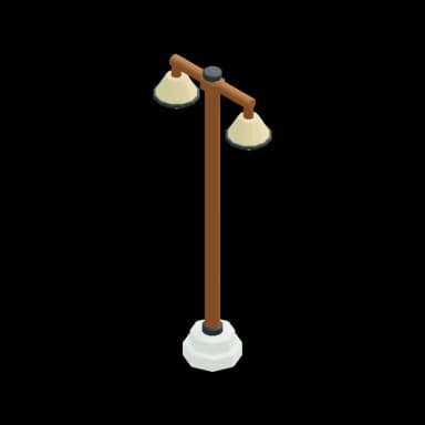 DoubleGardenLightPole