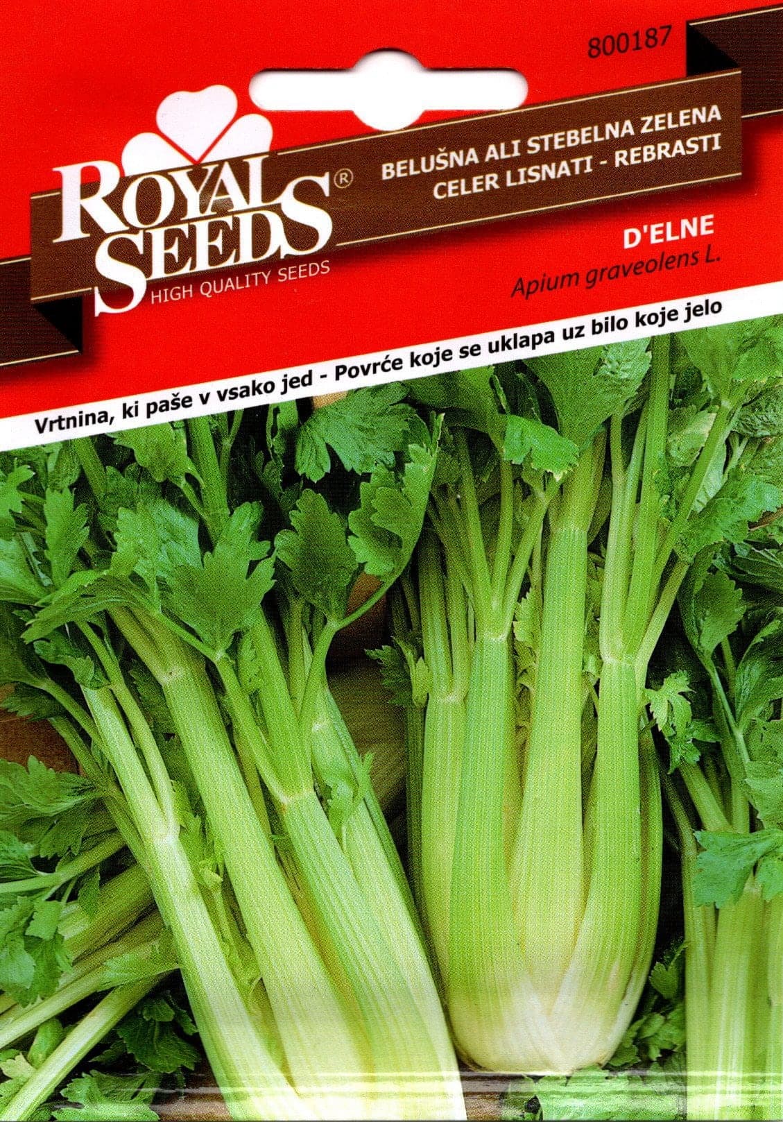 Pakiranje sjemena Royal Seeds Celer lisnati rebrasti ďelne 1g