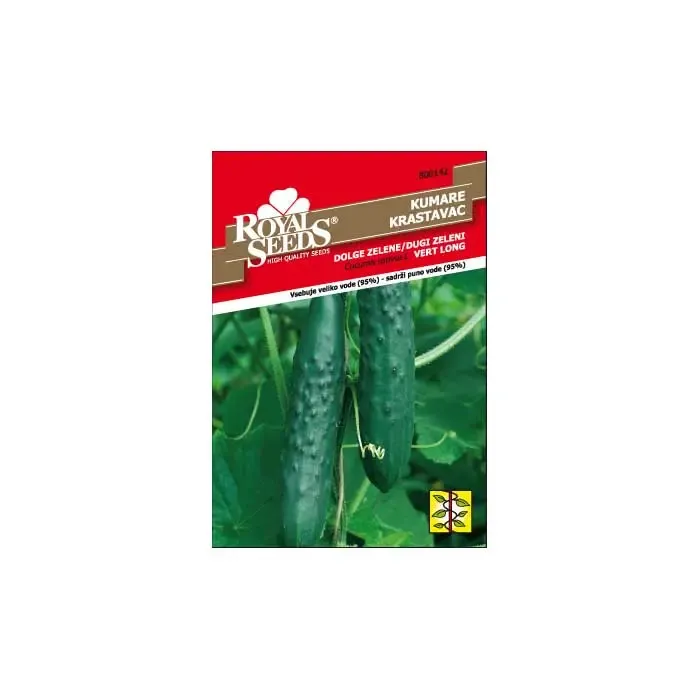 Pakiranje sjemena Royal Seeds Krastavac dugi zeleni Long Anglais 1.5g