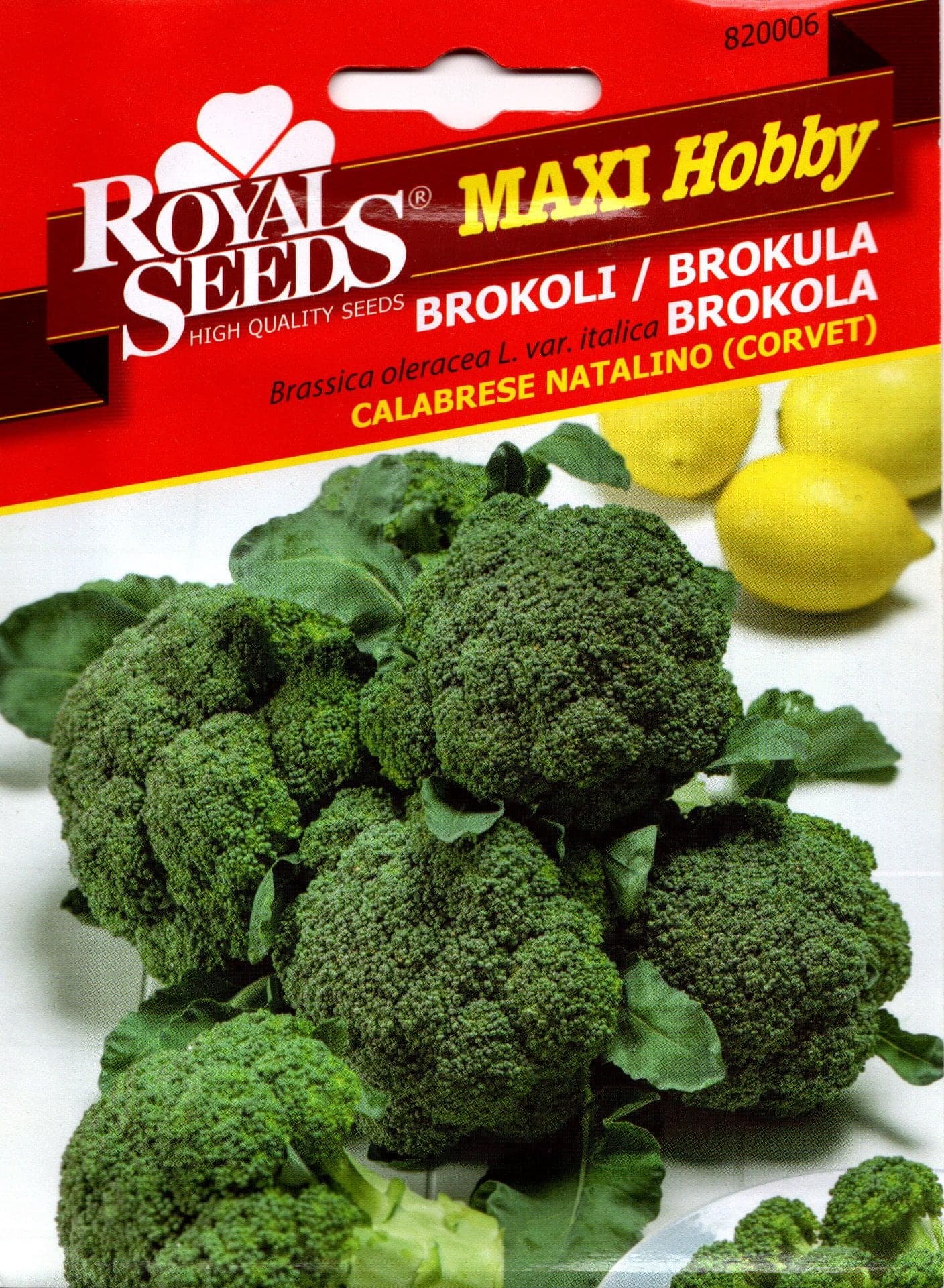 Pakiranje sjemena Royal seeds brokula calabrese natalino 2g