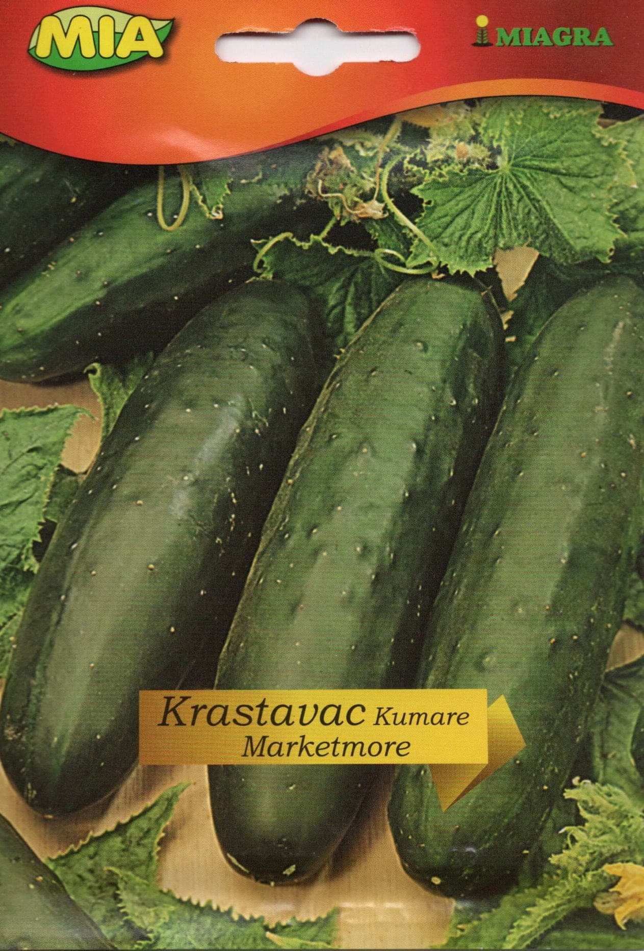 Pakiranje sjemena Miagra Krastavac Marketmore 3g