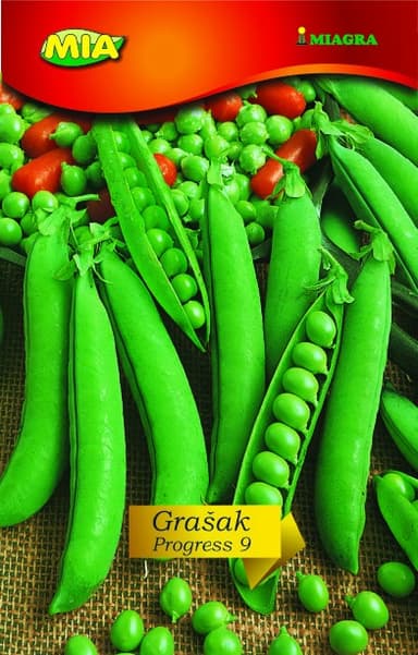 Pakiranje sjemena Miagra Grašak Progress N. 9 200g
