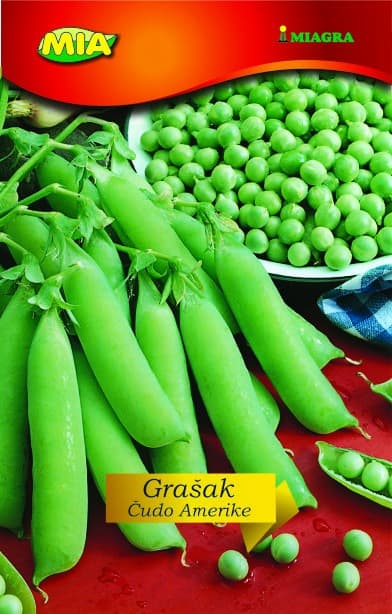 Pakiranje sjemena Miagra Grašak Wonder Van Amerika 200g