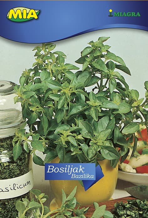 Pakiranje sjemena Miagra Bosiljak Bazilika 3g