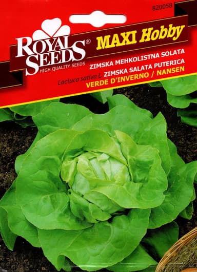 Pakiranje sjemena Royal seeds Salata zimska nansen's noordpool 3g
