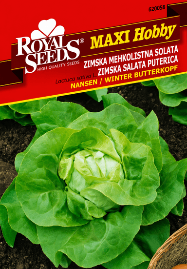 Pakiranje sjemena Royal Seeds Maxi Hobby Salata puterica zimska 3g