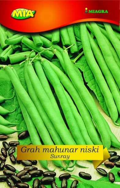 Pakiranje sjemena Miagra Grah mahunar niski Sunray 200g