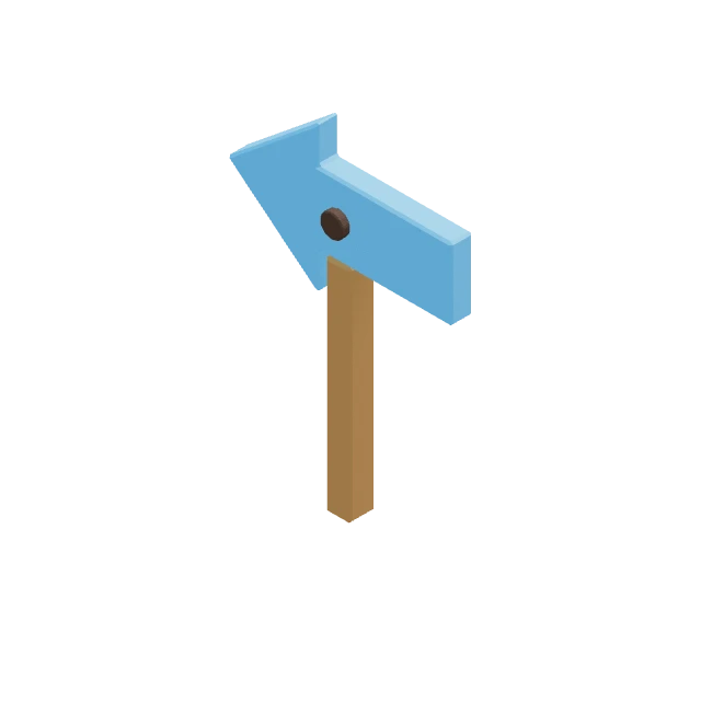 ArrowSignBlueLeft