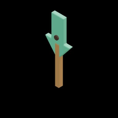 ArrowSignGreenDown
