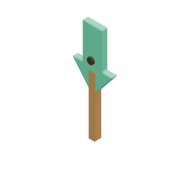 ArrowSignGreenDown