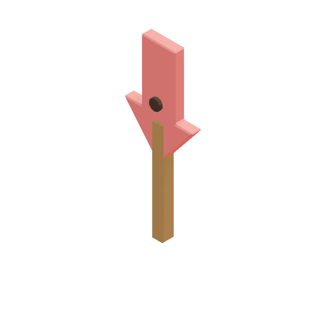 ArrowSignRedDown