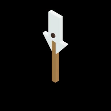 ArrowSignWhiteDown