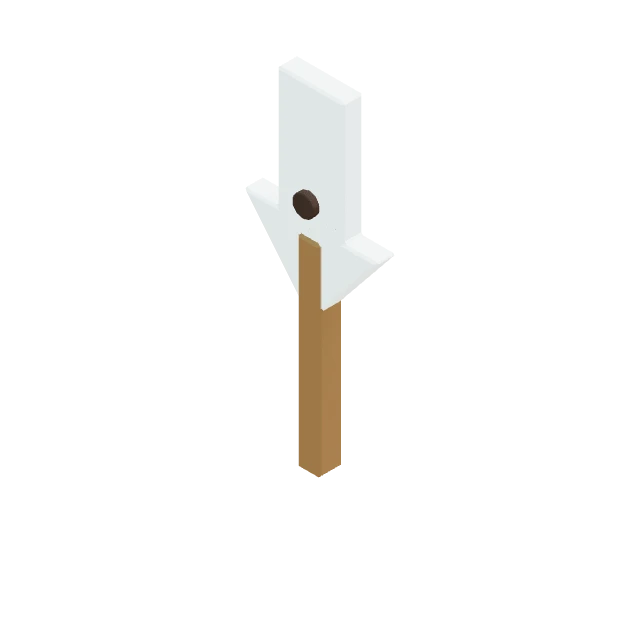 ArrowSignWhiteDown