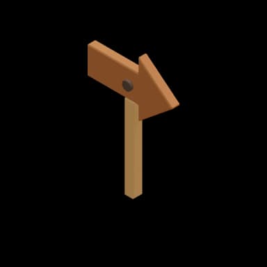 ArrowSignWoodRight