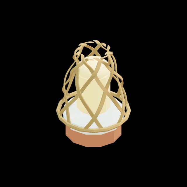 WickerGardenLantern